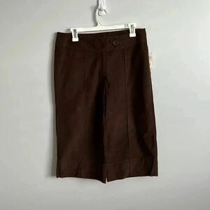 New Z universe Brown corduroy capris